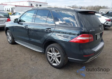 2014 Mercedes-Benz Ml 350 из США, поврежденный, VIN 4JGDA5JBXEA390677